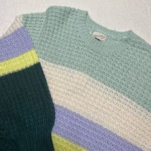 NWT Universal Thread Color Block Sweater